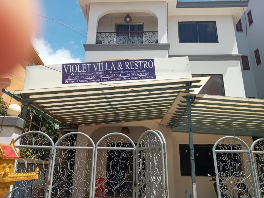 Violet Villa And Restro Siem Reap Exterior foto